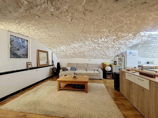 Appartement 3 pièces 98 m²  Charme troglodyte en hyper centre d'Aix-les-Bains