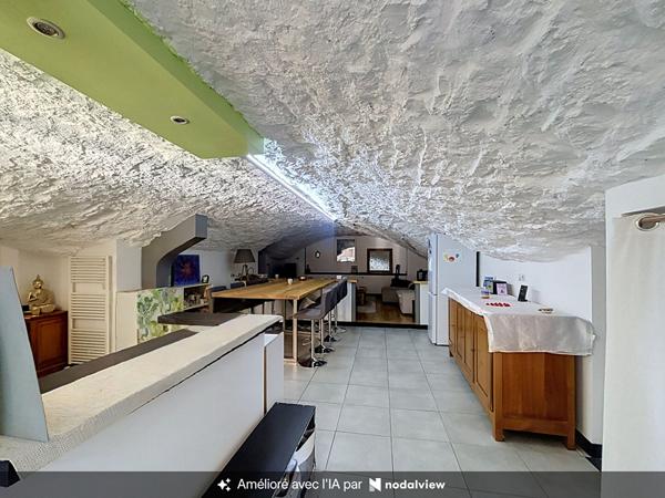 Appartement 3 pièces 98 m²  Charme troglodyte en hyper centre d'Aix-les-Bains