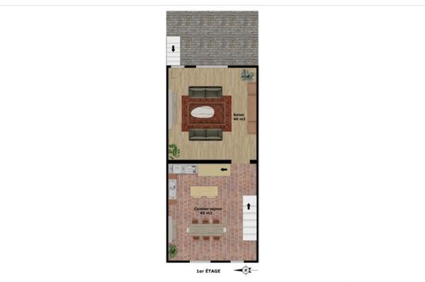 Maison médiévale de caractère – 248 m² habitables avec jardin clos au cœur du quartier Saint-Jacques