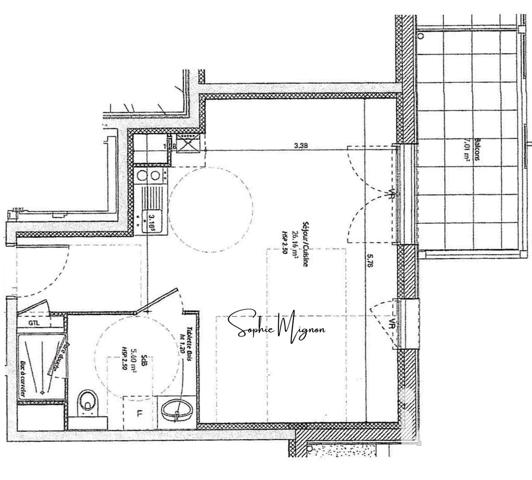 Studio à vendre 32 m² Biscarrosse