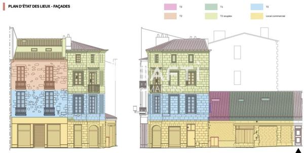 Immeuble Bordeaux 476 m2 hyper centre