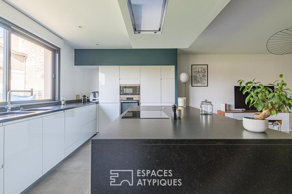 L’appartement comme une maison avec terrasse