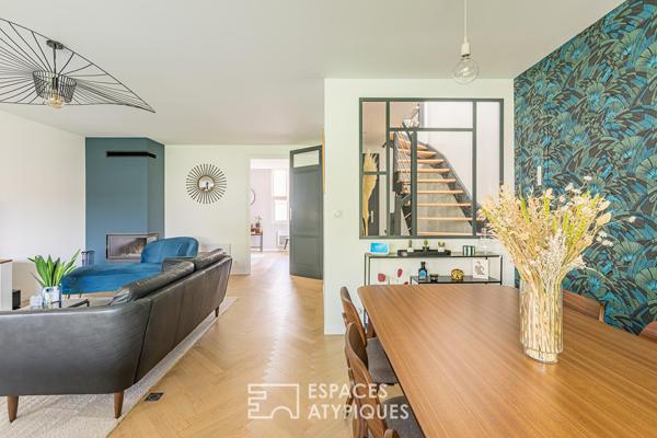L’appartement comme une maison avec terrasse