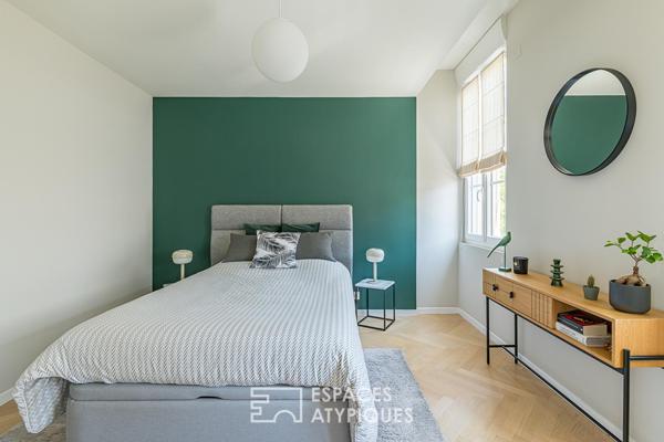 L’appartement comme une maison avec terrasse
