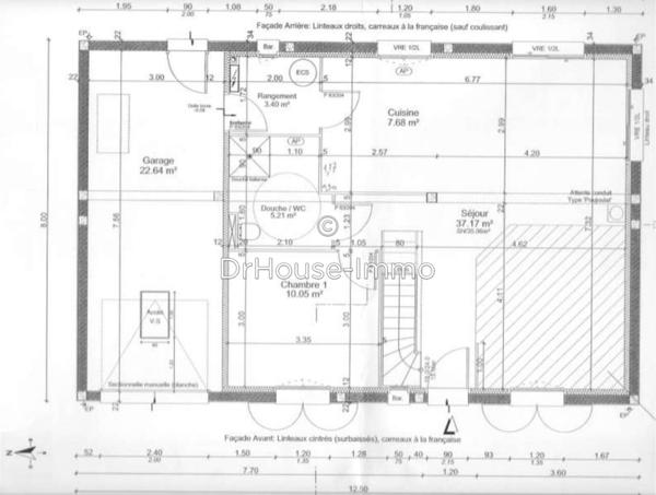 Maison à vendre 6 pièces de 101 m²