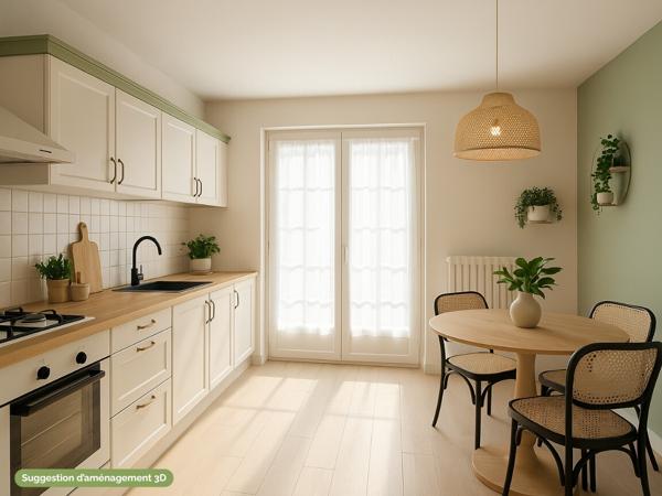 Maison 4 pièces – 76 m² – Sous-sol total – Garage