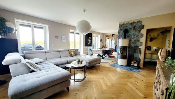 Maison familiale 192m2 - espace pro – vue vignes Ottrott