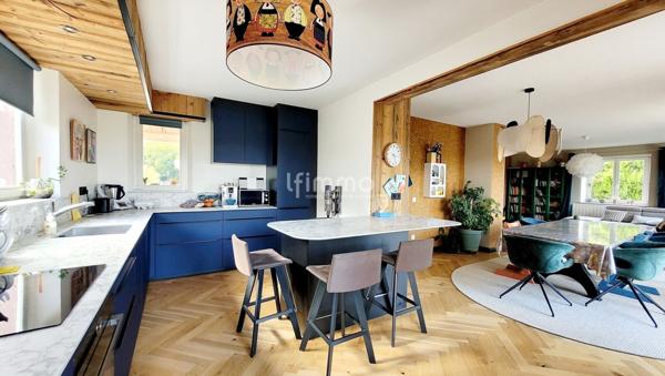 Maison familiale 192m2 - espace pro – vue vignes Ottrott