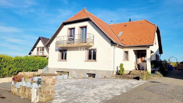 Maison familiale 192m2 - espace pro – vue vignes Ottrott