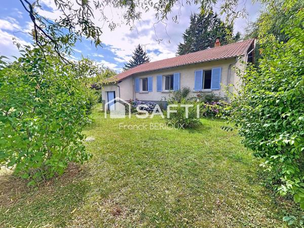 Maison familiale sur grand terrain au calme
