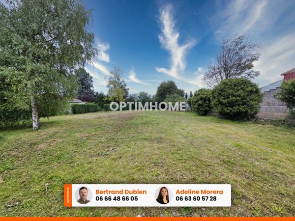 EXCLUSIVITE / Terrain 1000 m2 / 63160 Billom