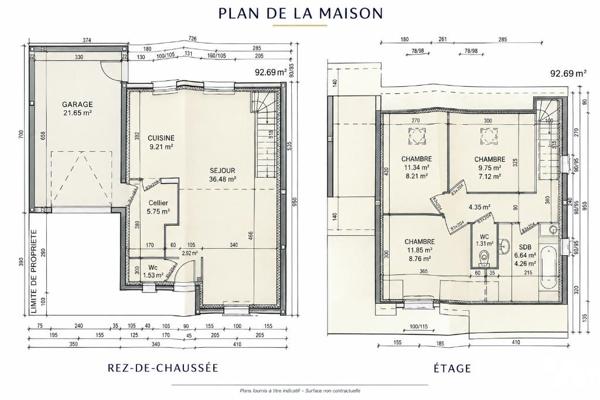 LA MEMBROLLE-SUR-CHOISILLE - MAISON 5 CHAMBRES - SUITE PARENTALE DE PLAIN-PIED - GARAGE - JARDIN