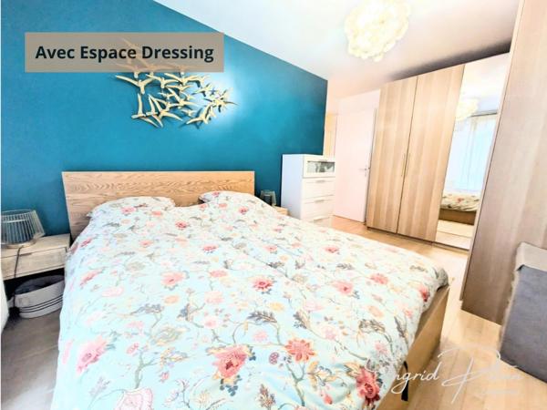 Appartement T3 : 71m2 + Terrasse de 58m2 et 2 PARKINGS - Coeur de Ville - BEZONS (95)