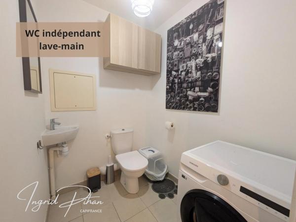 Appartement T3 : 71m2 + Terrasse de 58m2 et 2 PARKINGS - Coeur de Ville - BEZONS (95)