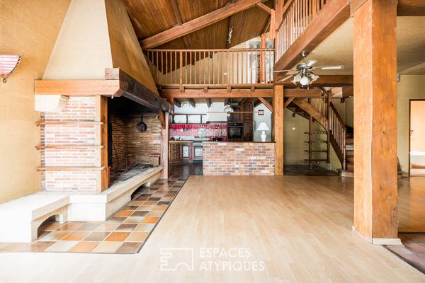 Maison d’architecte des années 70 à 10 minutes d’ALBI