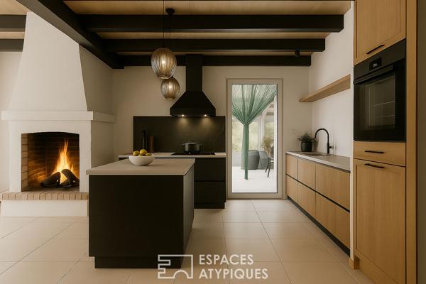 Maison d’architecte des années 70 à 10 minutes d’ALBI