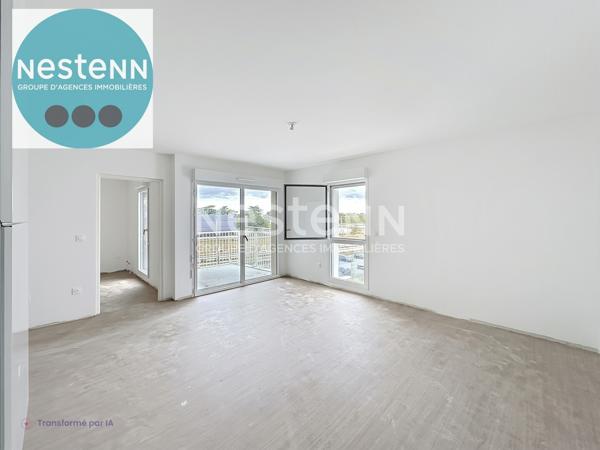 Appartement 3 pièces neuf à vendre à Blois - Secteur Gare, dernier étage avec balcon