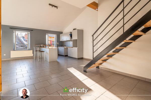 Appartement 3 pièces - 63 m² Exclusivité efficity