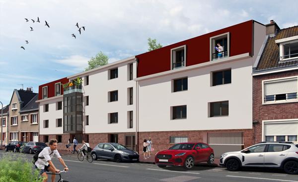 Résidence neuve à Calais Nord ? Livraison prévue 3? trimestre 2027 ! 15 logements seulement, du T2 au T3 Calais