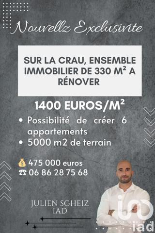 Immeuble à vendre 330 m² La Crau