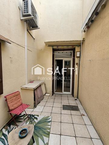 Maison d'habitation 3 faces, 4 chambres, garage, patio