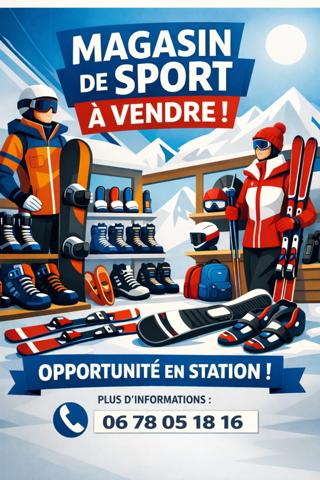 Fonds de commerce à vendre proche de MOUTIERS (73)