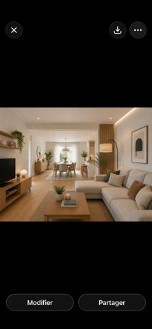 Appartement vue mer, à 100 m de la plage et la mer