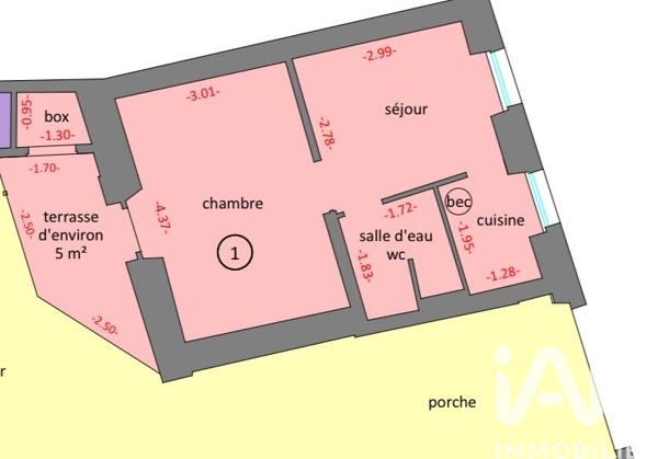 Appartement à vendre 2 pièces 26 m² Fontenay-sous-Bois