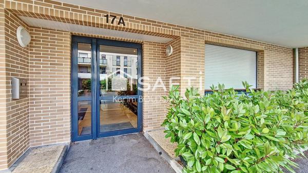 F3 de 64 M2, BALCON 2 CHAMBRES, PARKING