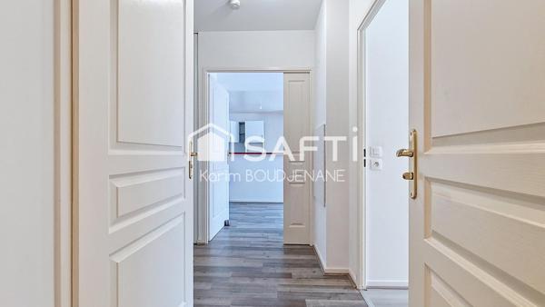 F3 de 64 M2, BALCON 2 CHAMBRES, PARKING