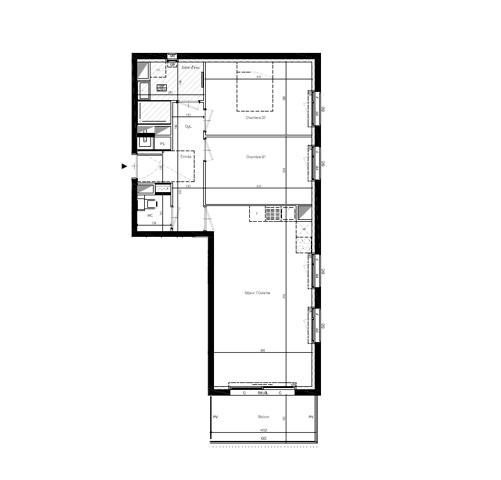 Appartement à vendre 3 pièces 63 m² Nantes