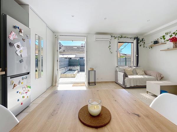 Appartement T3 de plain-pied - 48 m2 habitables - rez-de-jardin 40m2 - faibles charges