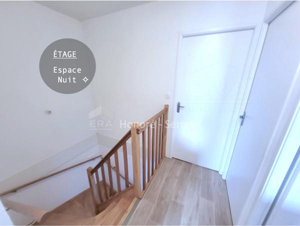 MAISON T4  avec  Jardin et Patio + Garage à Montgiscard