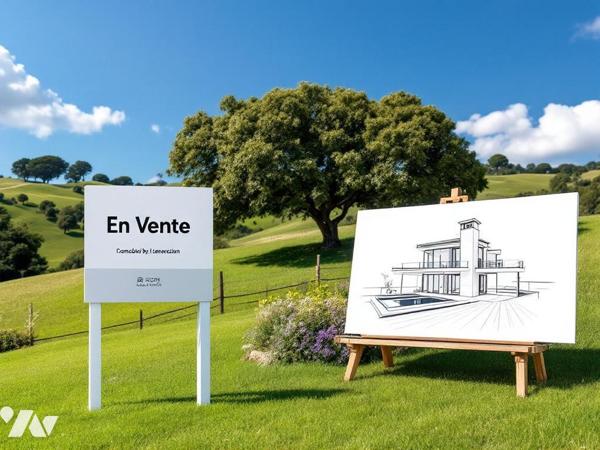 CHAUMES EN RETZ, terrain à bâtir d'environ 410 m²