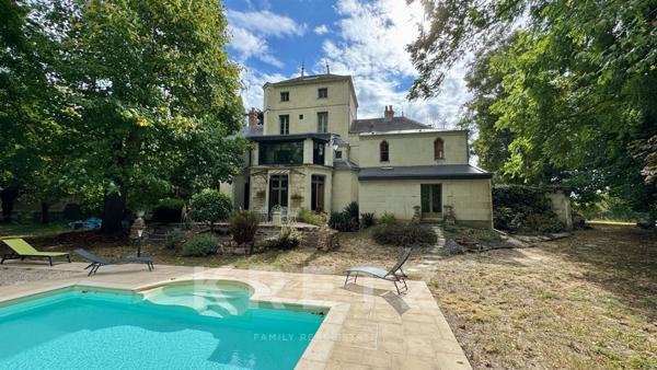 Demeure de charme, centre de Saumur