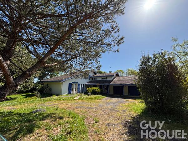 Maison Landaise avec appartement T3 à Pomarez.