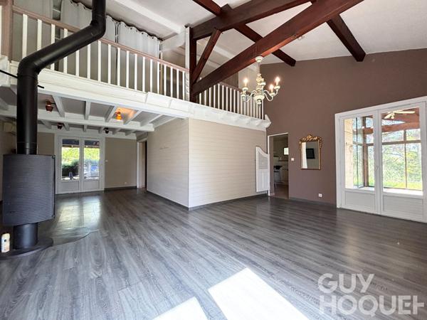 Maison Landaise avec appartement T3 à Pomarez.