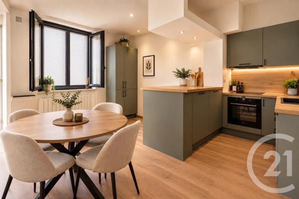 Maison à vendre  2 pièces - 42 m 2   LAMBERSART  - 59