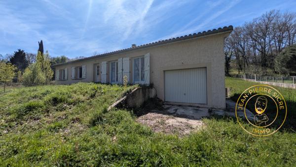 Gaillac-Toulza (31550) Gaillac-Toulza, Maison T4 de plain-pied au cœur de la nature – Secteur Cintegabelle / Caujac (5 132 m² de terr