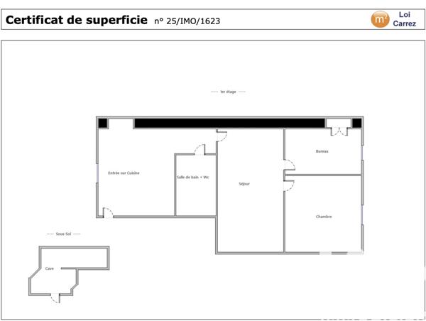 Appartement à vendre 2 pièces 44 m² Paris 11