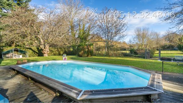 CO-EXCLUSIVITÉ - MAISON ANCIENNE AU LARGE POTENTIEL - 6 Chambres - 2 salons - Piscine - Parking -  Terrain 1763m² - Prix 498000 Euros HAI