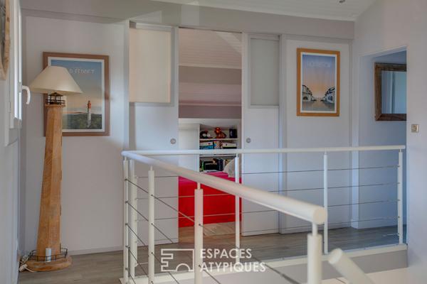 Maison landaise familiale en bord de mer plage La Centrale