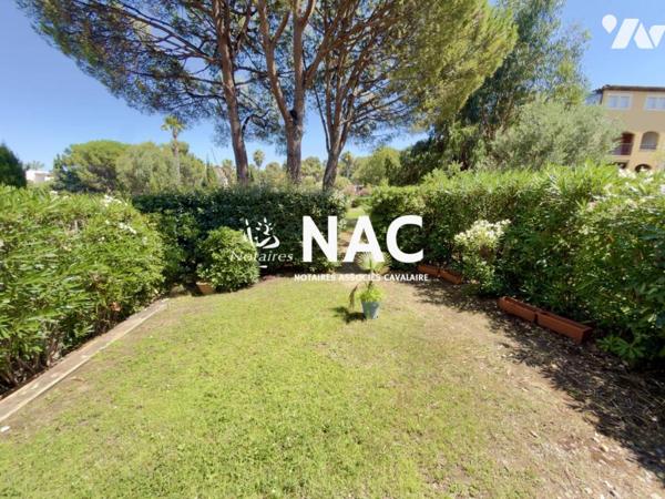 Les Lavandiers à Cavalaire : T3 au rez-de-jardin avec garage et cave