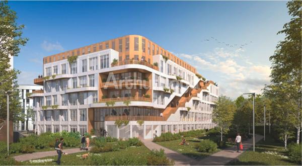 Bureaux neufs à louer à Villeneuve-d'Ascq avec parkings et services