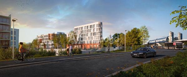 Bureaux neufs à louer à Villeneuve-d'Ascq avec parkings et services