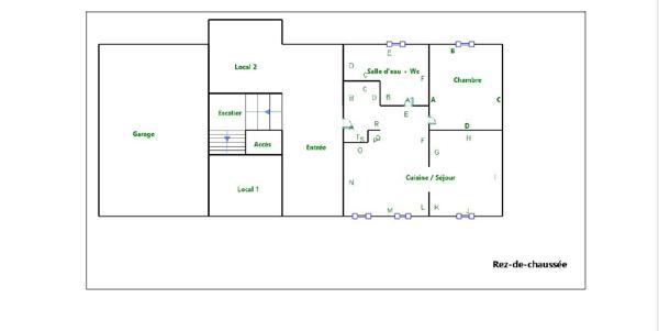 21540 SOMBERNON - Immeuble de rapport environ 500 m2 Sans copropriété