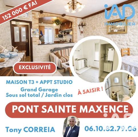 Maison à vendre 4 pièces 70 m² Pont-Sainte-Maxence