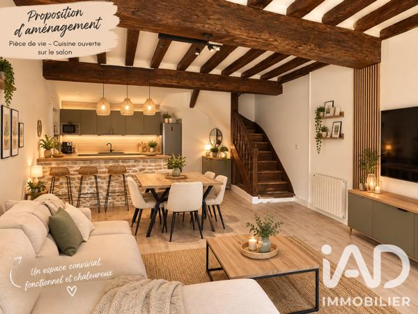 Maison à vendre 3 pièces 73,18 m² Rambouillet