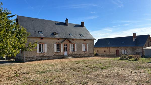 Maison en campagne , Segre en anjou bleu