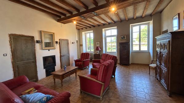 Maison en campagne , Segre en anjou bleu